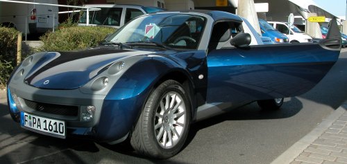 Patricks Roadster zwei Tage nach der bernahme