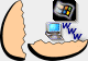 Bild: Symbol für offene Rubrik 'Computer, Windows, Internet...'