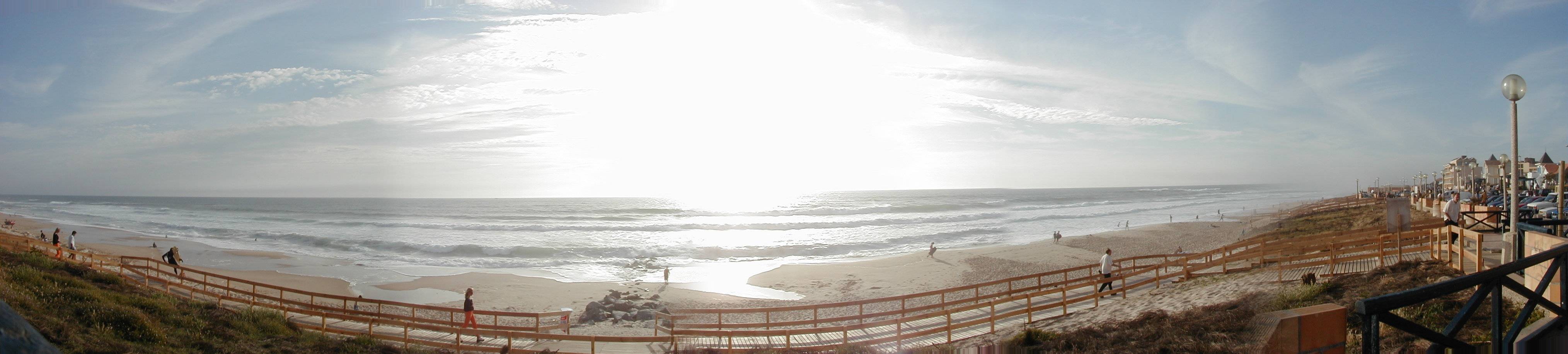 Panoramabild Atlantikküste