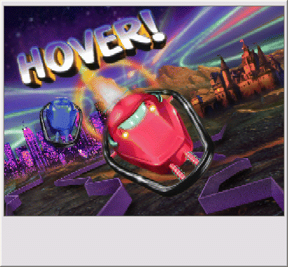 Bild: Screenshot des Hover!-Splashscreen